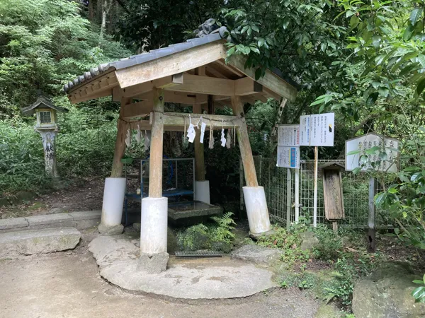 湧水スポットの写真