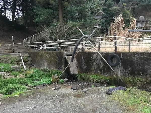 取水口の写真