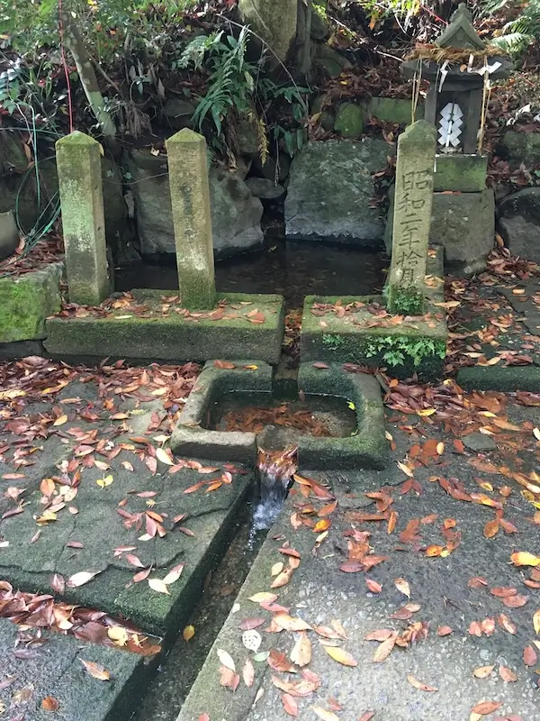 湧水スポットの写真