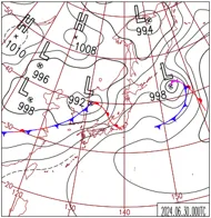 地上天気図