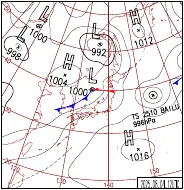 地上天気図