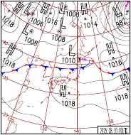 地上天気図