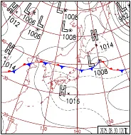 地上天気図