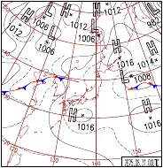 地上天気図