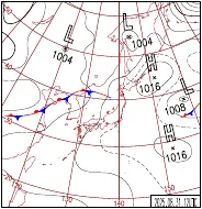 地上天気図