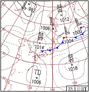 地上天気図