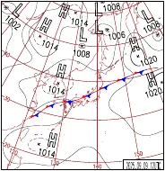 地上天気図