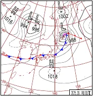 地上天気図