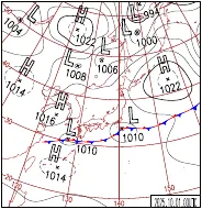 地上天気図