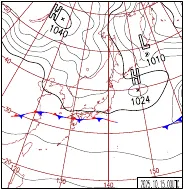 地上天気図