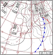 地上天気図
