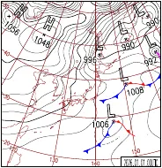 地上天気図