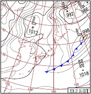 地上天気図
