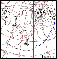 地上天気図