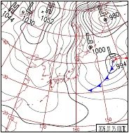 地上天気図